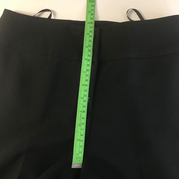 Jones of New York Women’s 6 Black Wide Leg High Waist Fully Lined Pants /Slacks - Picture 6 of 9